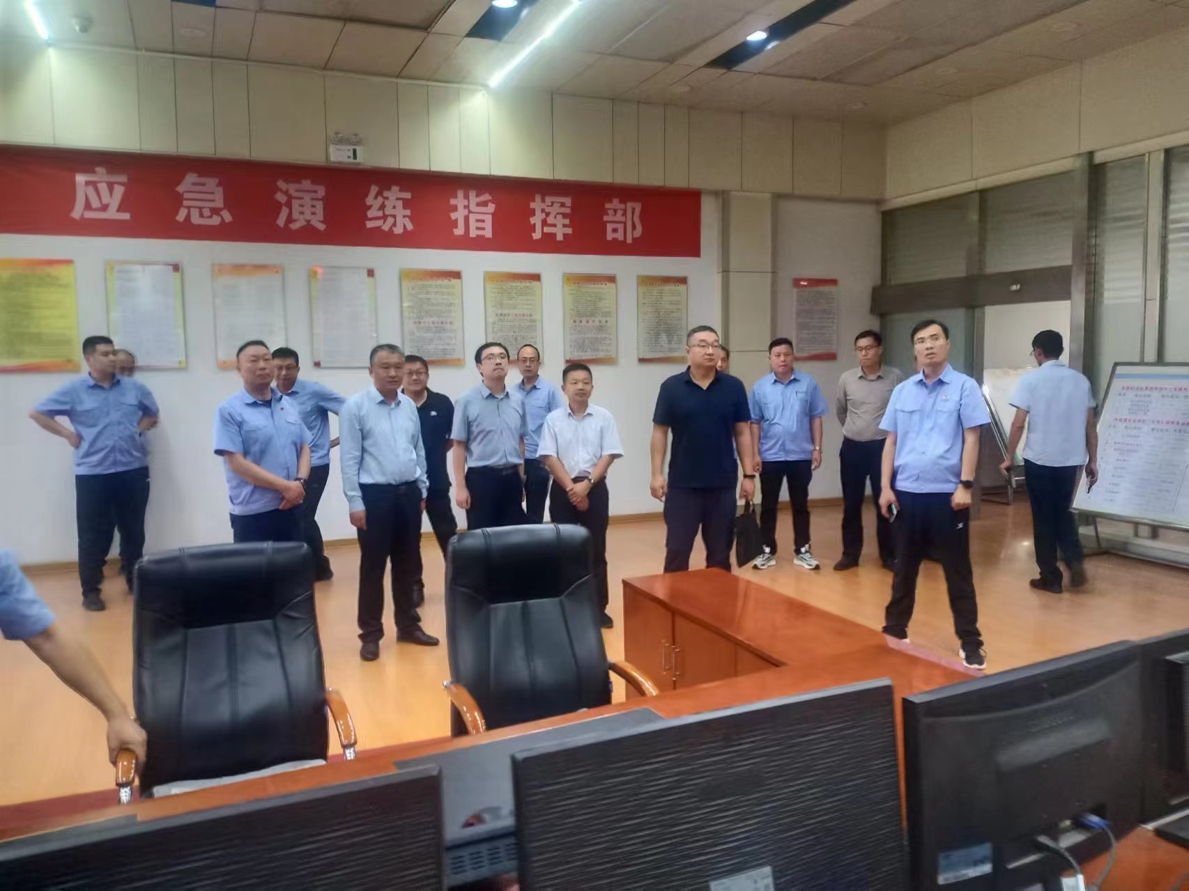 省安委會到集團東大煤礦督導(dǎo)安全生產(chǎn)工作